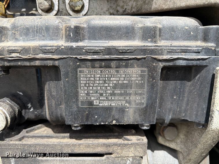 image for item YA4414 2019 CIMC 1RER5305 refrigerated van trailer