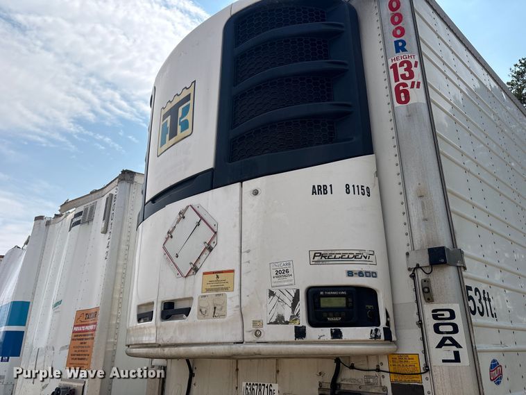 image for item YA4442 2015 Utility VS2RA refrigerated van trailer