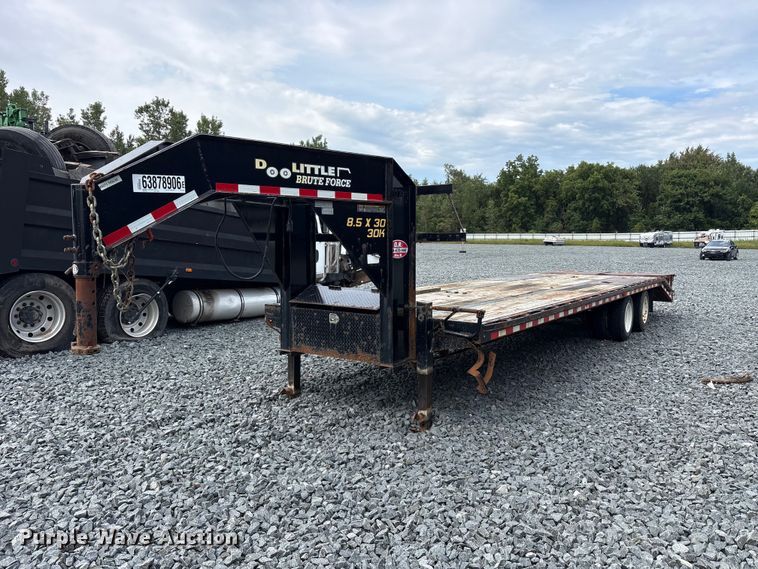 image for item YA4467 2017 Doolittle equipment trailer