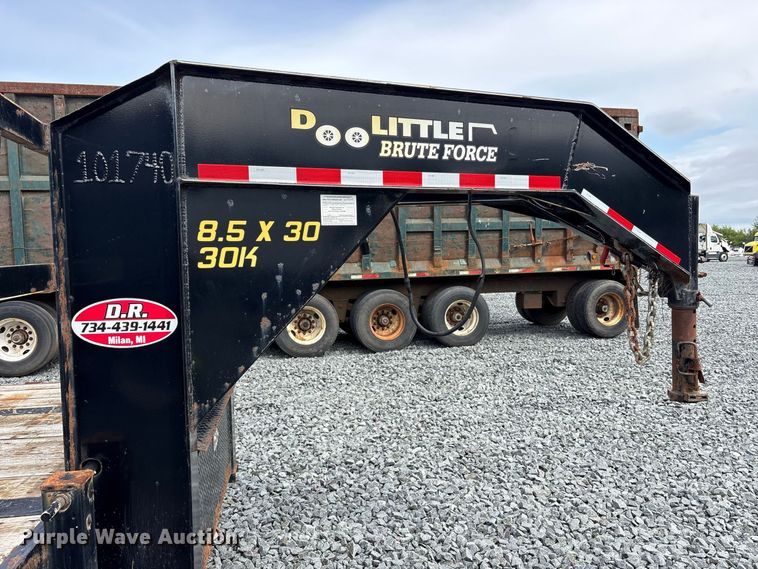 image for item YA4467 2017 Doolittle equipment trailer