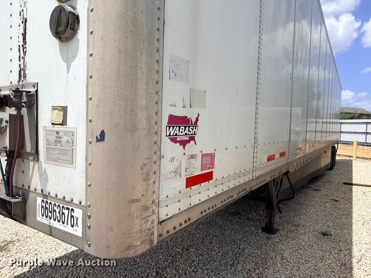 image for item YA4868 2020 Wabash  DVLSHPC dry van trailer