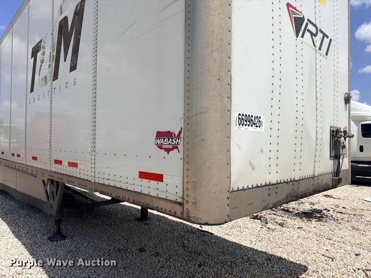 image for item YA4873 2020 Wabash DVLSHPC dry van trailer