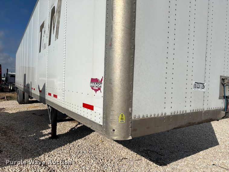 image for item YA4895 2020 Wabash DVLSHPC dry van trailer