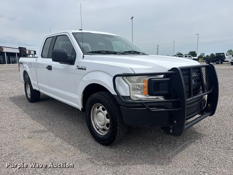 image for item DO8521 2018 Ford F150 Ext. Cab pickup truck