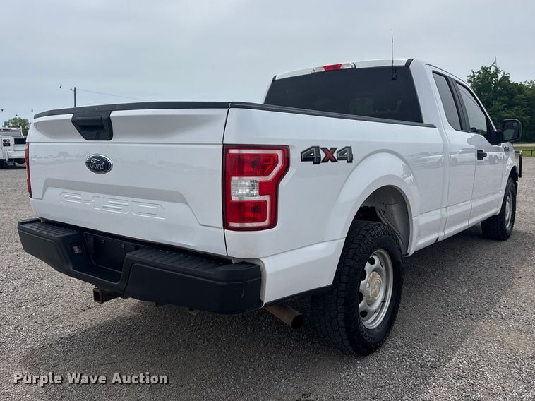 image for item DO8521 2018 Ford F150 Ext. Cab pickup truck