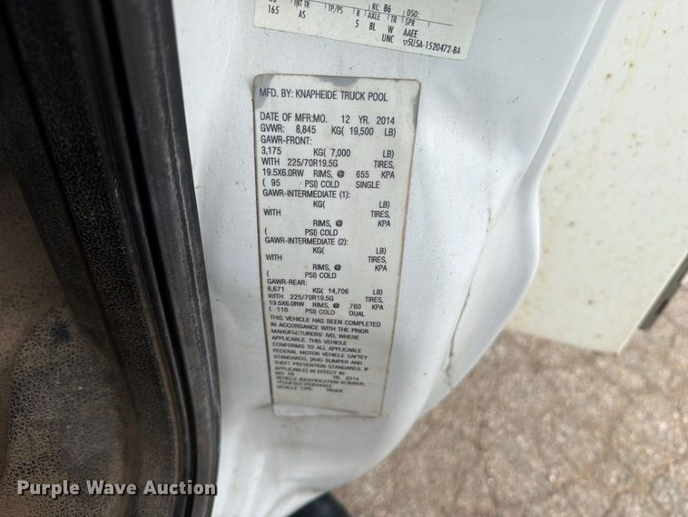 image for item DV2064 2015 Ford F550 utility / service truck