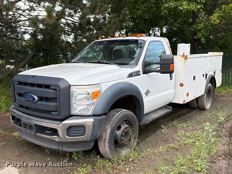 2015 Ford F550 utility / service truck