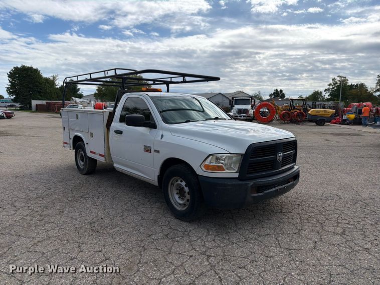 image for item DV2066 2012 Dodge Ram 2500 utility bed pickup truck