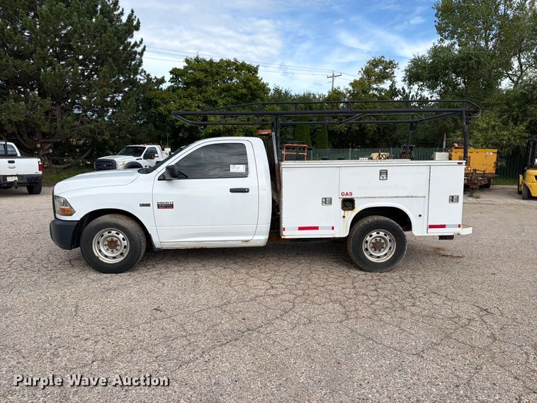 image for item DV2066 2012 Dodge Ram 2500 utility bed pickup truck
