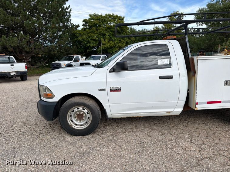 image for item DV2066 2012 Dodge Ram 2500 utility bed pickup truck