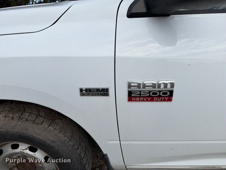 image for item DV2066 2012 Dodge Ram 2500 utility bed pickup truck