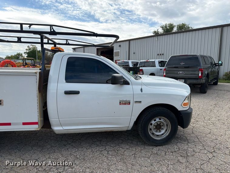 image for item DV2066 2012 Dodge Ram 2500 utility bed pickup truck