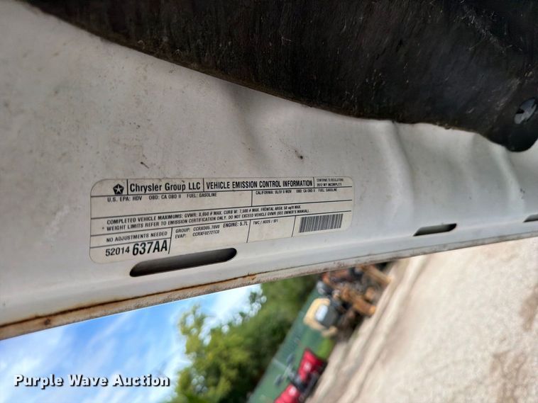 image for item DV2066 2012 Dodge Ram 2500 utility bed pickup truck