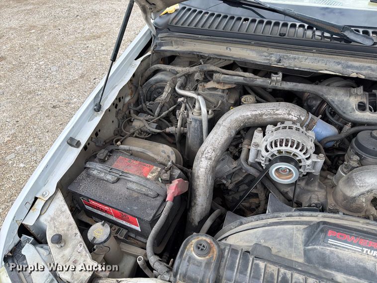 image for item DV2070 2005 Ford F350 Super Duty flatbed pickup truck