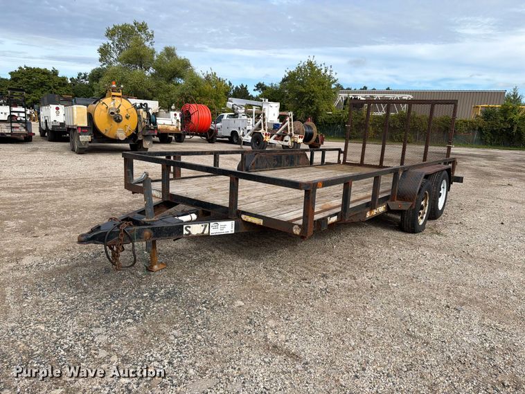 image for item DV2073 2017 Sure Trac utility trailer