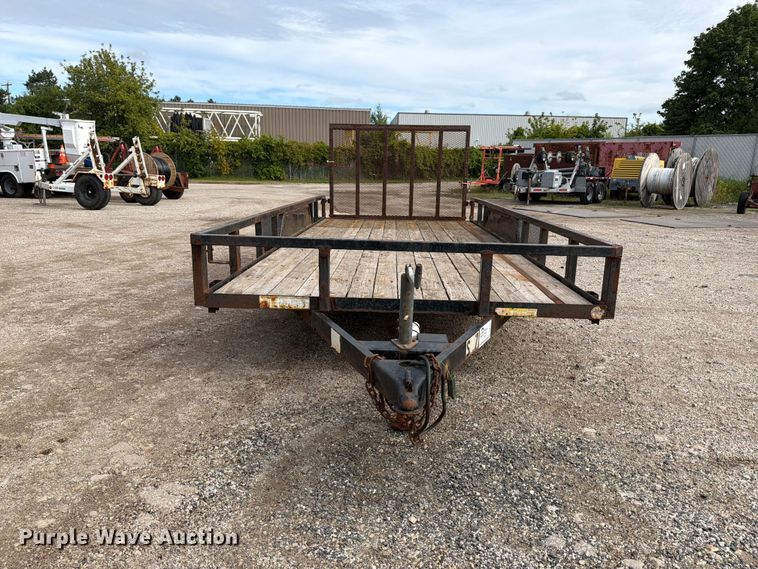 image for item DV2073 2017 Sure Trac utility trailer