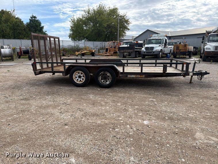 image for item DV2073 2017 Sure Trac utility trailer