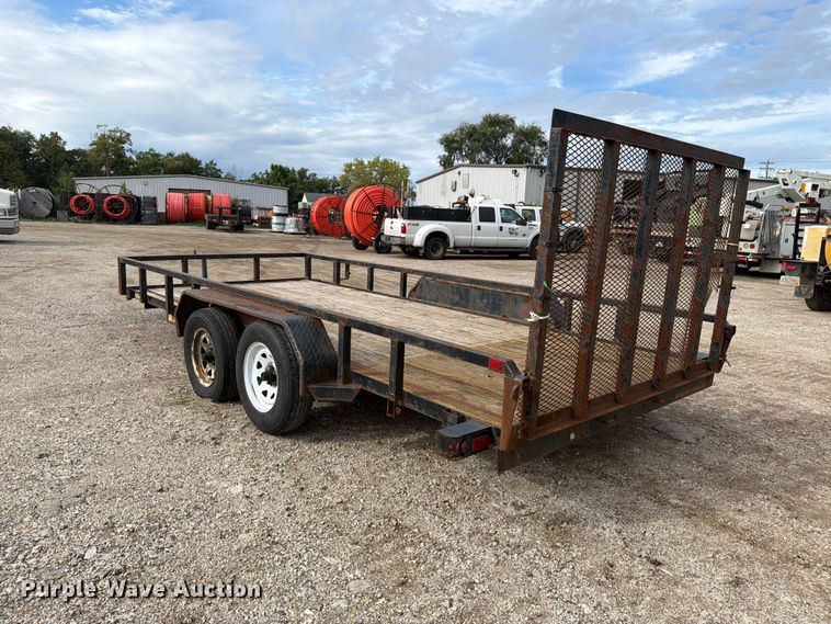 image for item DV2073 2017 Sure Trac utility trailer