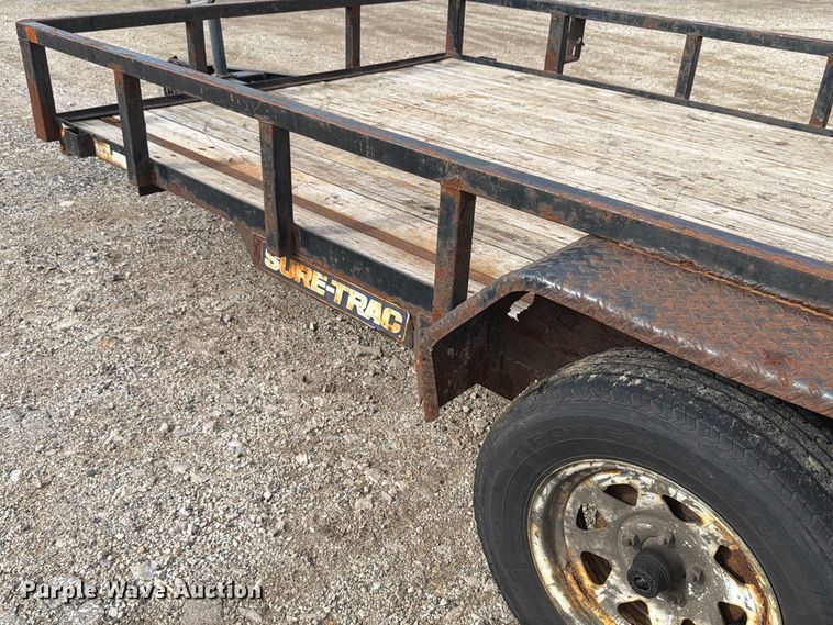 image for item DV2073 2017 Sure Trac utility trailer