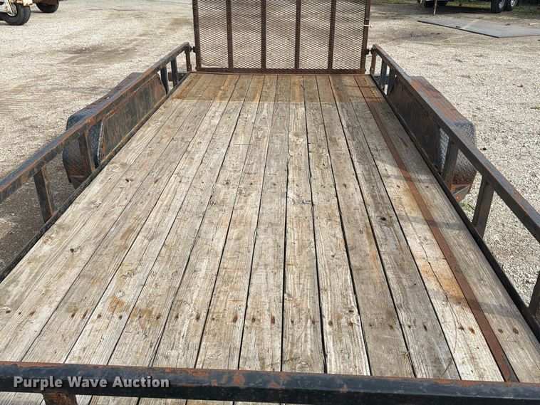 image for item DV2073 2017 Sure Trac utility trailer