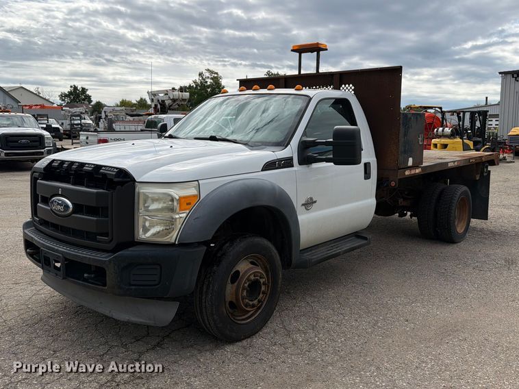 image for item DV2074 2011 Ford F450 dump flatbed truck