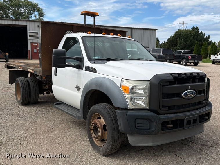 image for item DV2074 2011 Ford F450 dump flatbed truck