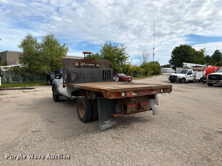 image for item DV2074 2011 Ford F450 dump flatbed truck