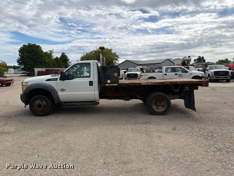 image for item DV2074 2011 Ford F450 dump flatbed truck