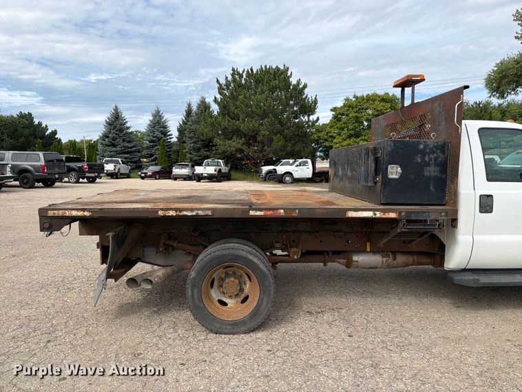 image for item DV2074 2011 Ford F450 dump flatbed truck