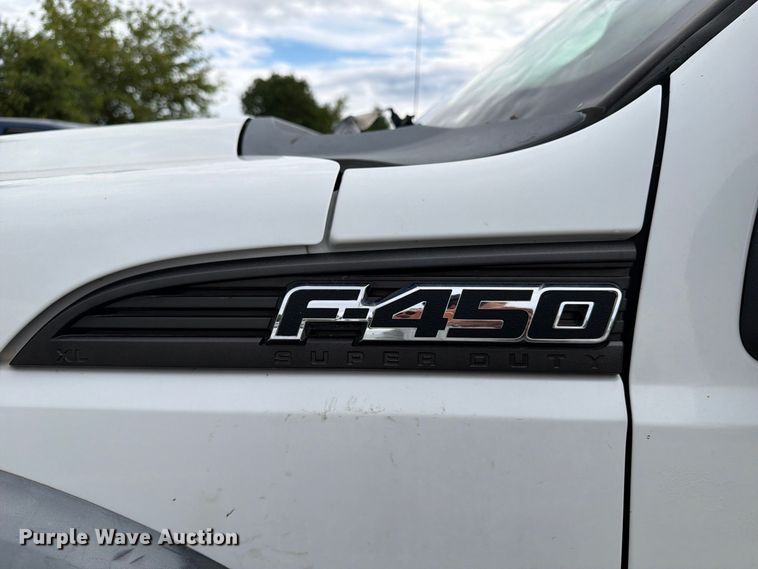image for item DV2074 2011 Ford F450 dump flatbed truck