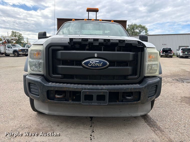 image for item DV2074 2011 Ford F450 dump flatbed truck