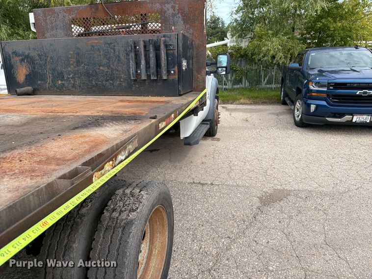 image for item DV2074 2011 Ford F450 dump flatbed truck