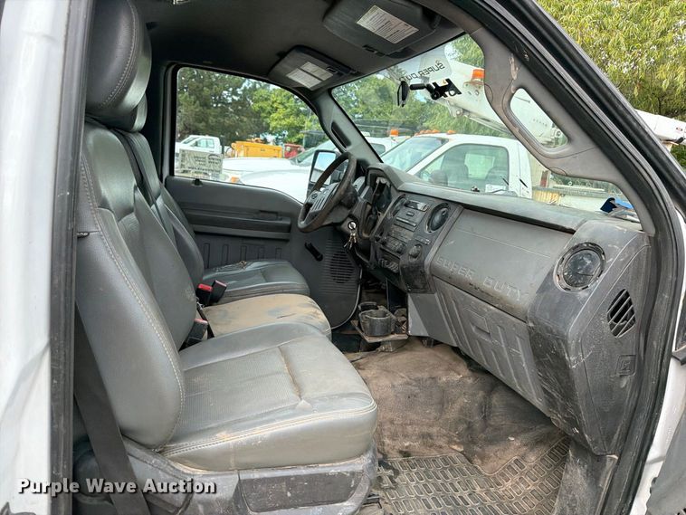 image for item DV2074 2011 Ford F450 dump flatbed truck