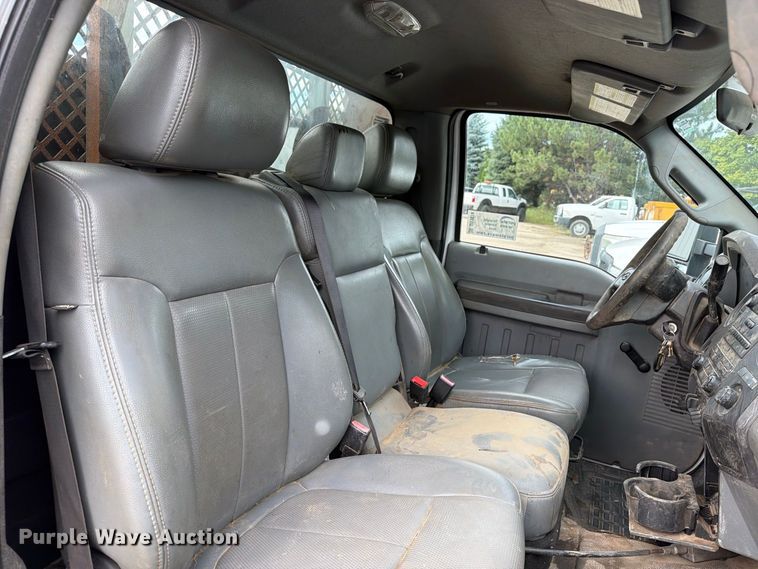 image for item DV2074 2011 Ford F450 dump flatbed truck