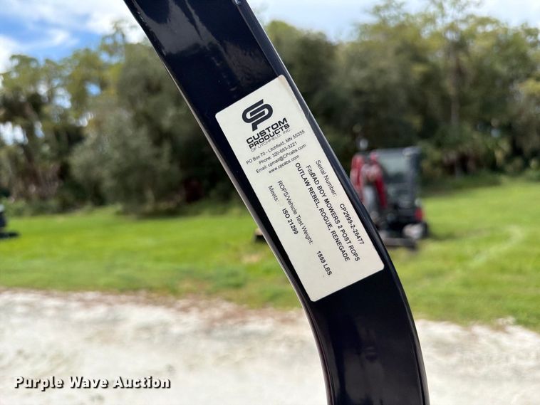 image for item DV7370 2024 Bad Boy Rebel ZTR lawn mower