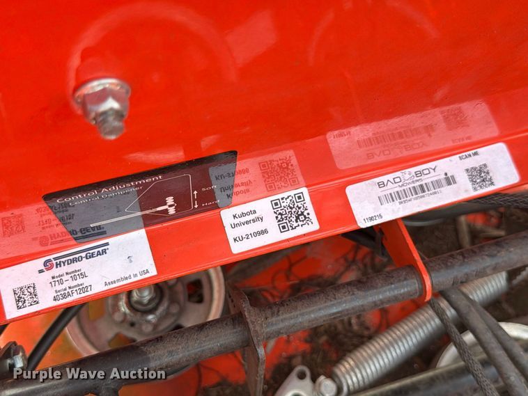 image for item DV7370 2024 Bad Boy Rebel ZTR lawn mower