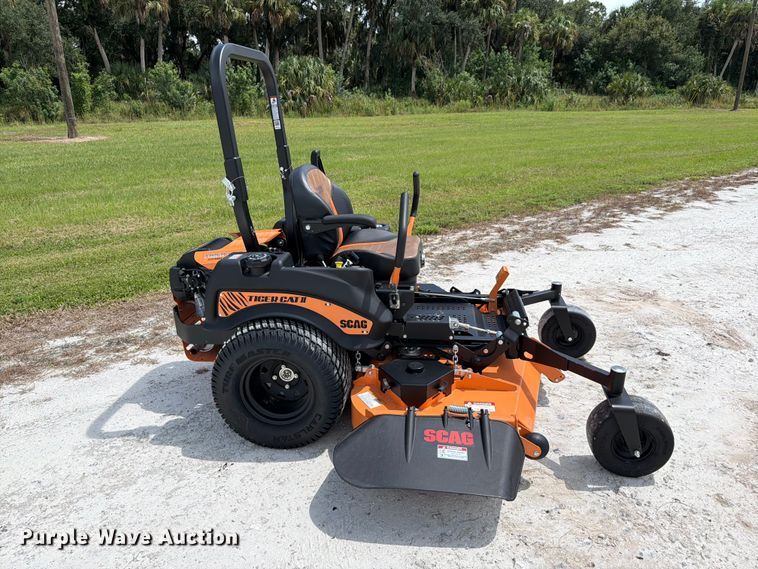 image for item DV7373 SCAG Tiger CAT II ZTR lawn mower
