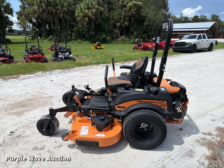 image for item DV7373 SCAG Tiger CAT II ZTR lawn mower