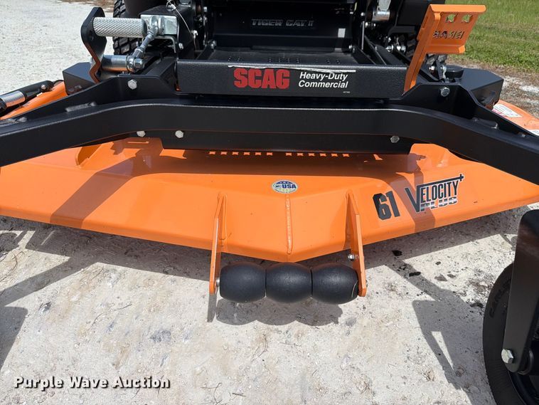 image for item DV7373 SCAG Tiger CAT II ZTR lawn mower