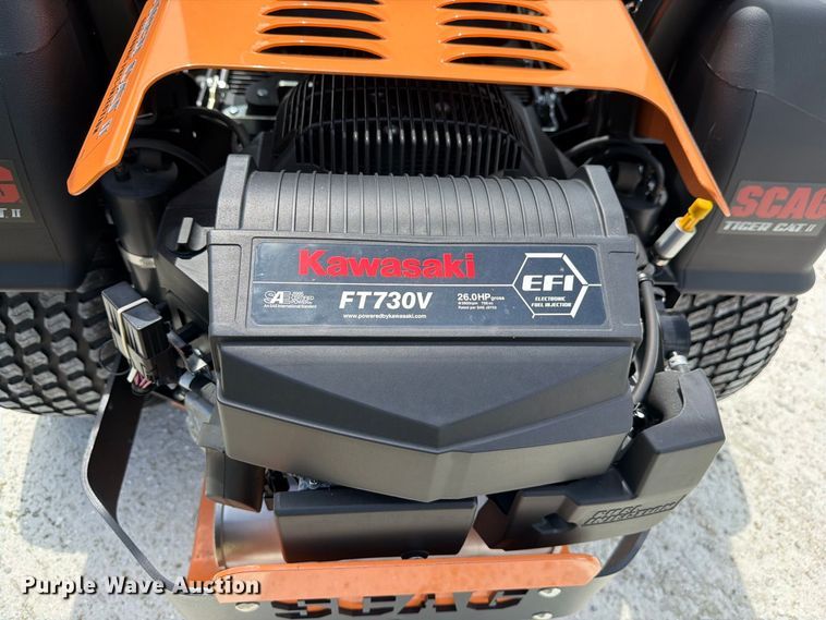 image for item DV7373 SCAG Tiger CAT II ZTR lawn mower