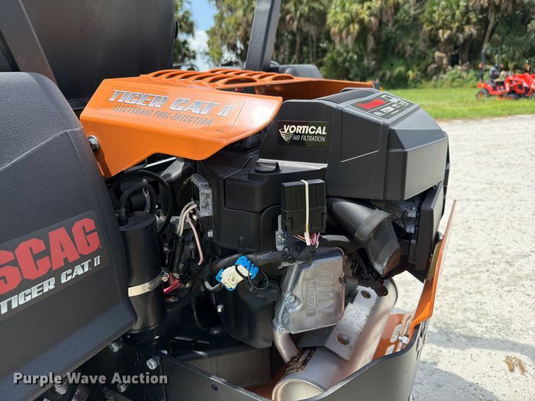 image for item DV7373 SCAG Tiger CAT II ZTR lawn mower