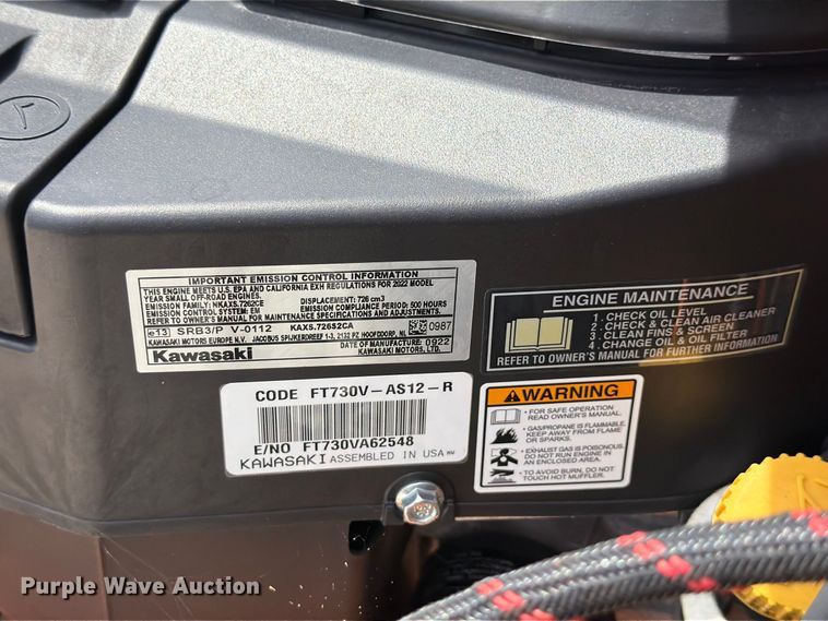 image for item DV7374 Scag V-Ride II ZTR lawn mower