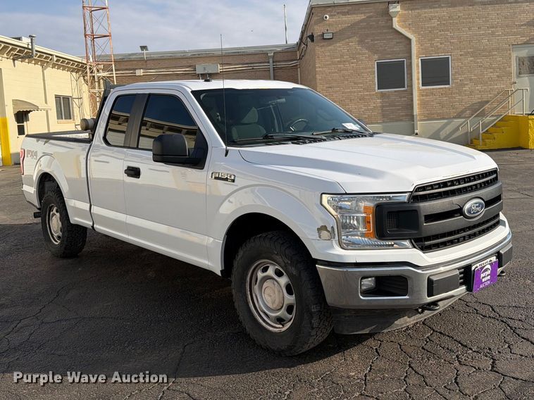 image for item DV8607 2018 Ford F150 Ext. Cab pickup truck