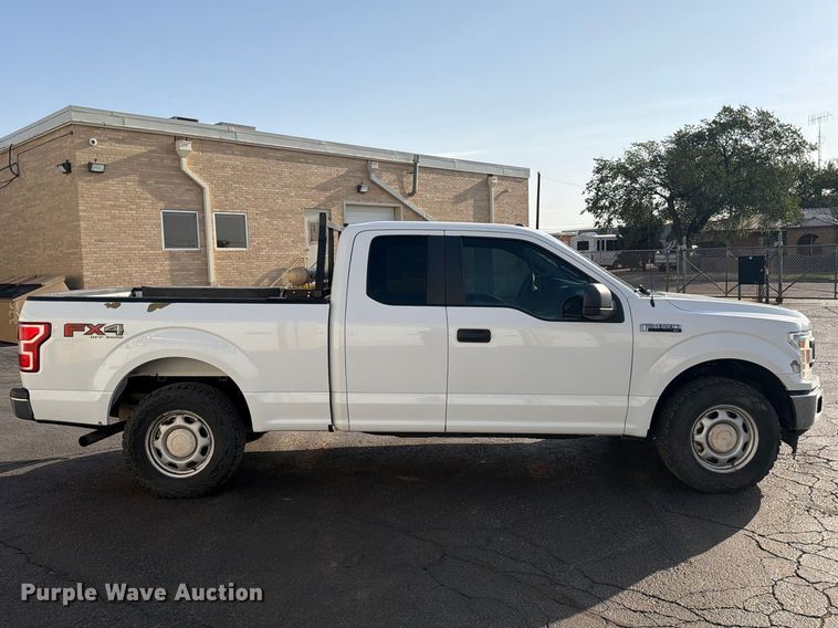 image for item DV8607 2018 Ford F150 Ext. Cab pickup truck