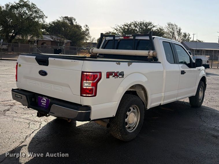 image for item DV8607 2018 Ford F150 Ext. Cab pickup truck