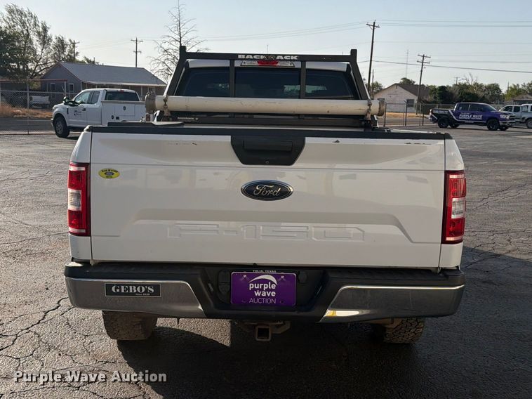 image for item DV8607 2018 Ford F150 Ext. Cab pickup truck