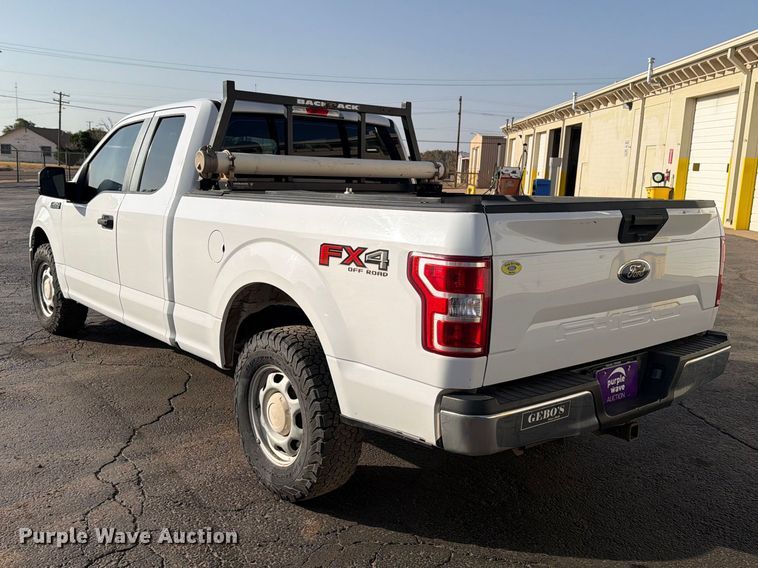 image for item DV8607 2018 Ford F150 Ext. Cab pickup truck
