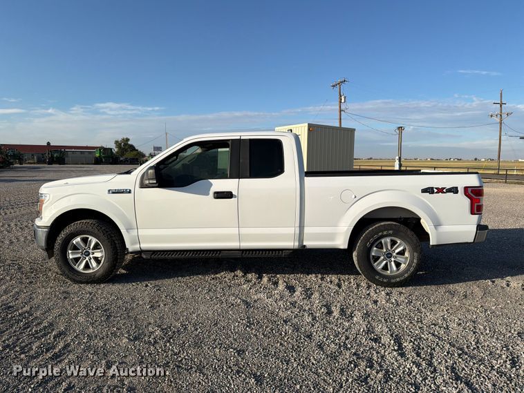 image for item DV8646 2018 Ford F150 Ext. Cab pickup truck