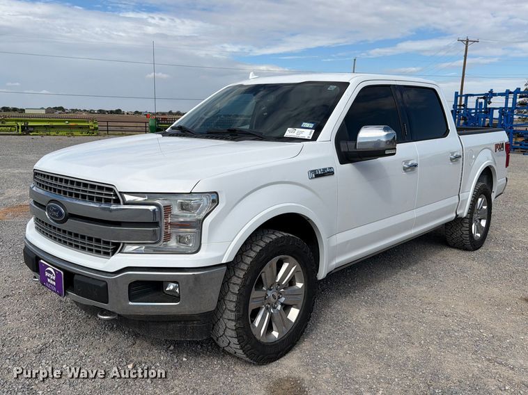 image for item DV8650 2018 Ford F150 Crew Cab pickup truck