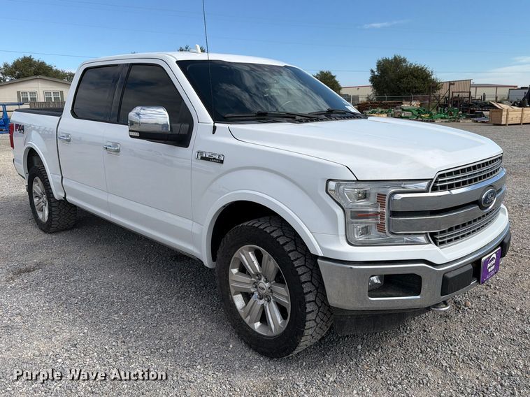 image for item DV8650 2018 Ford F150 Crew Cab pickup truck